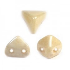 Les perles par Puca® Super-kheops beads Opaque Beige Ceramic Look 03000/14413